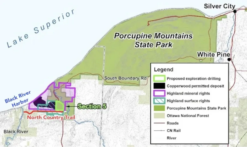 Proposed Copperwood Mine in UP to get $50M in state grants
